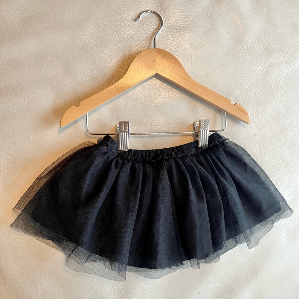 $4 💥Holiday ChristmasTulle Tutu Skirt, 3 Layers, Full Lining, Classic Black